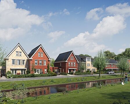 Woningbouw Wickengaard Schalkwijk